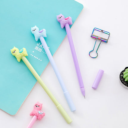 Alpaca Design Gel Pen Pens One Dollar Only