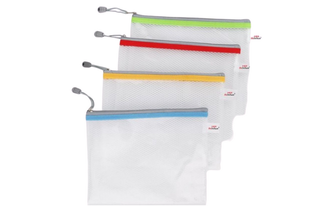 Premium EVA A6 Thick Mesh with Colored Zipper Case Cases One Dollar Only