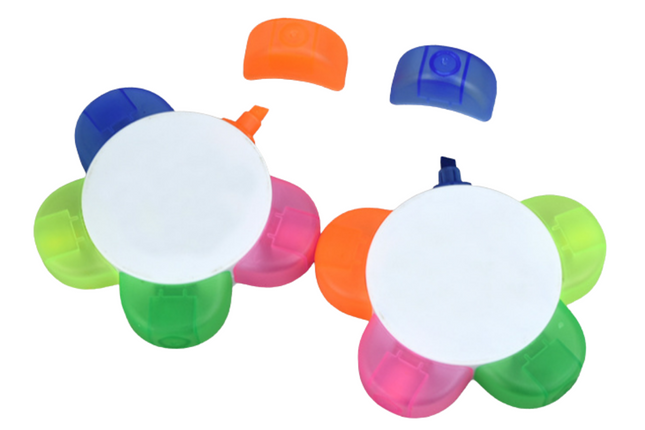 Flower Shaped Highlighter One Dollar Only