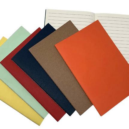 A5 Saddle Stiched Economy Notebook