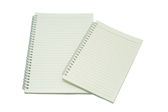 A5 wire-o hard cover Notebook One Dollar Only