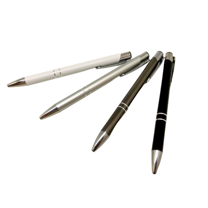 Premium Push Button Metal Aluminum Ball Pen