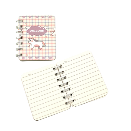 Whimsical Unicorn Small Spring Notebook