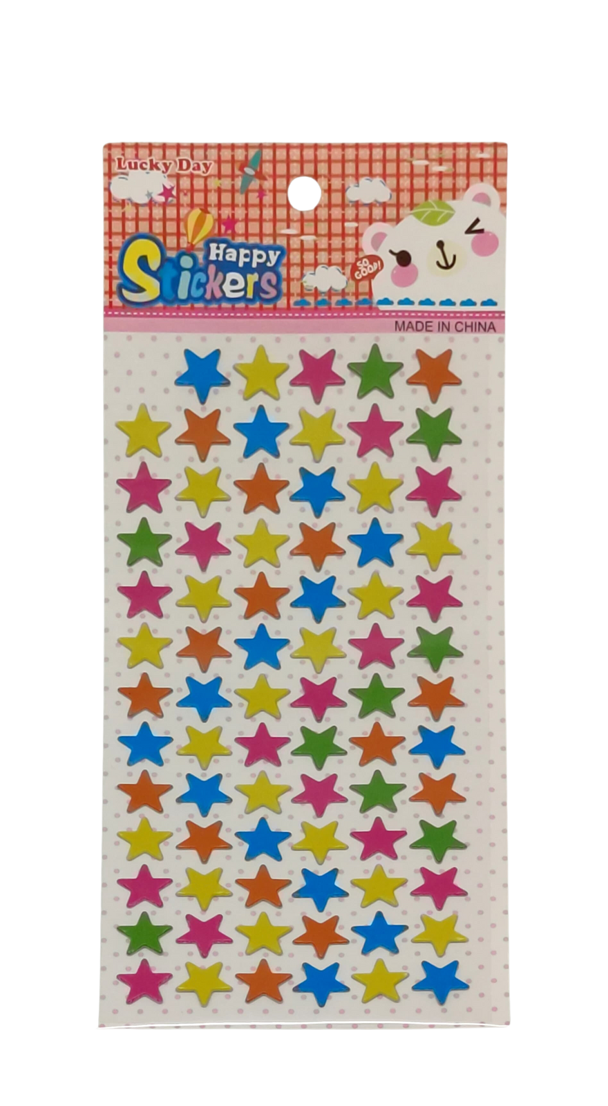 Cute Stars Theme 3D Stickers