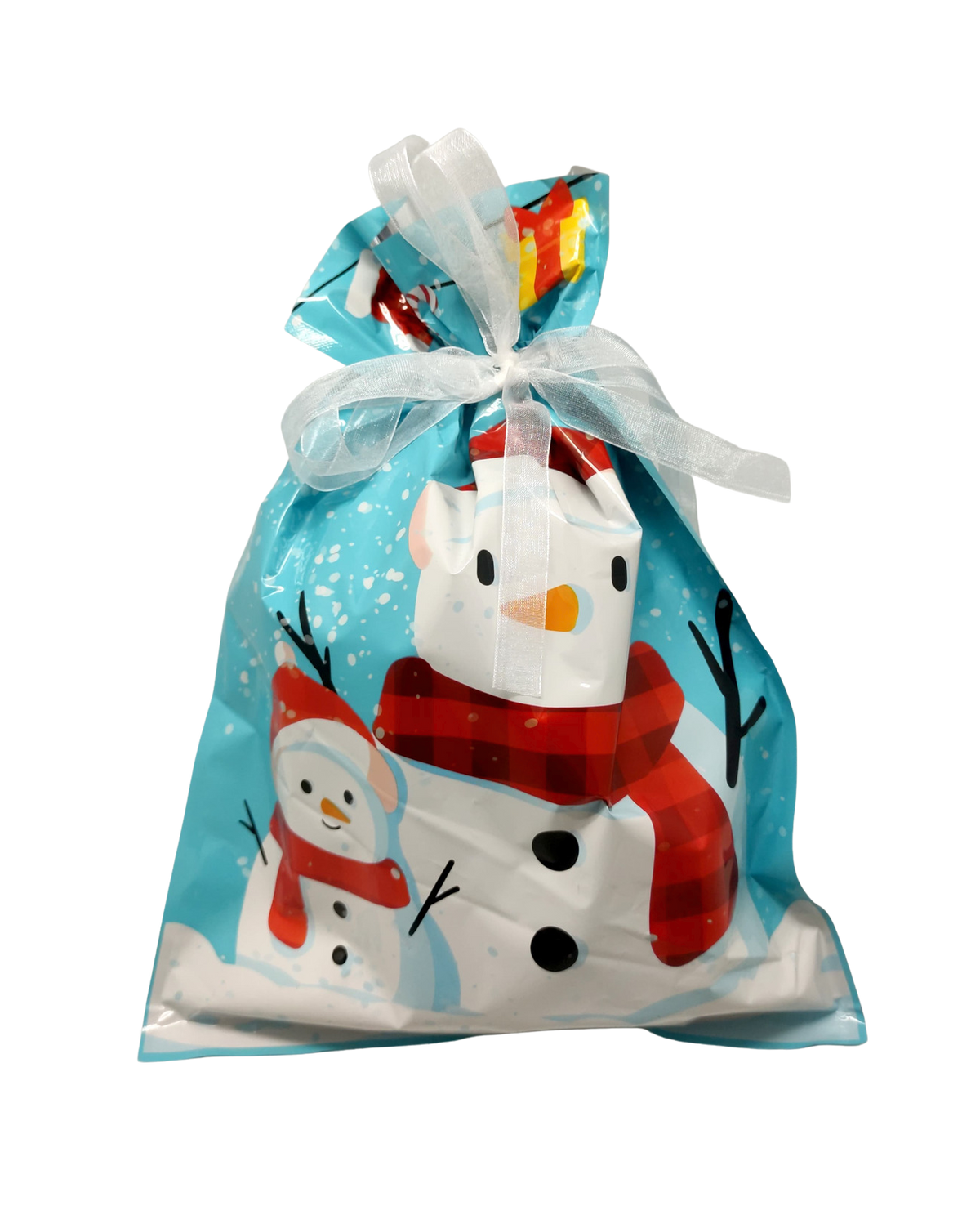 Christmas Theme Drawstring Gift Bag (Medium） – One Dollar Only