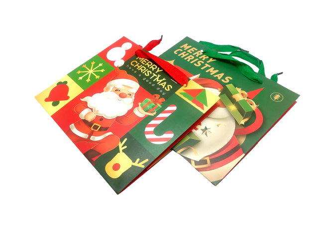 Cute Christmas Paper Bag Seasonal One Dollar Only