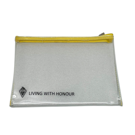 Premium Ultra Thick Transparent Zipper Case A5 Cases One Dollar Only