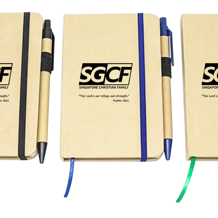 Customised Eco-Friendly Notebook (Preorder) One Dollar Only