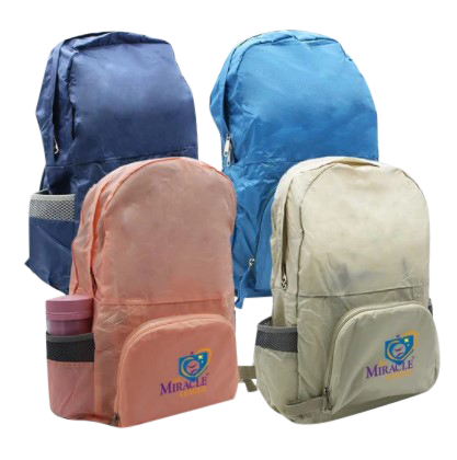 Customised Foldable Backpack (Preorder) One Dollar Only