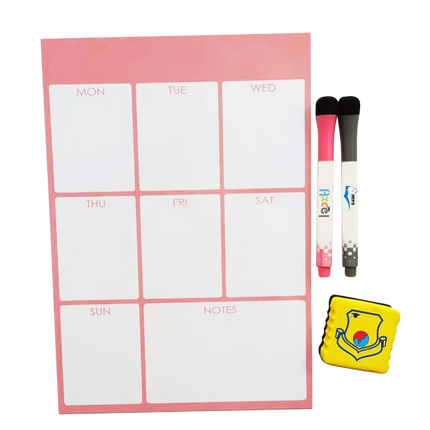 Customised Magnetic Whiteboard Set (Preorder) One Dollar Only