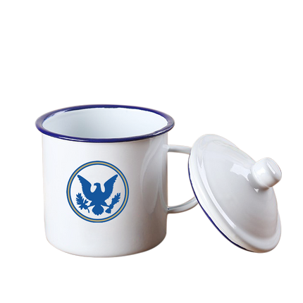 Customised Enamel Mug (Preorder) One Dollar Only