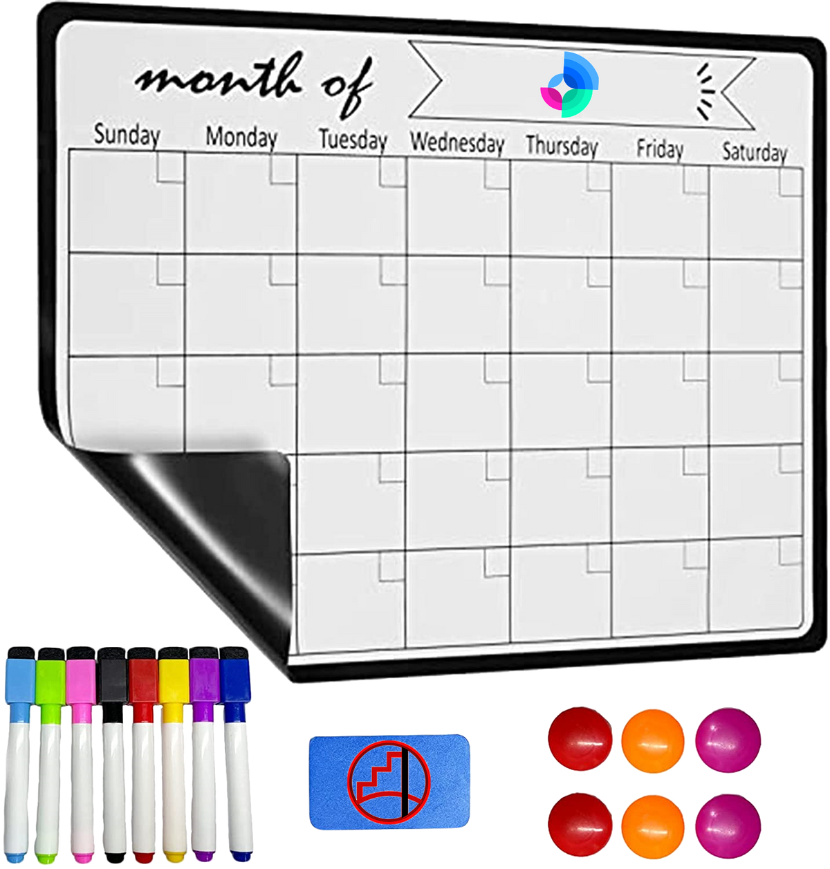 Customised Magnetic Whiteboard Set (Preorder) One Dollar Only