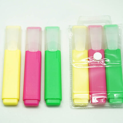 Set of 3 Highlighters Everyday Stationery One Dollar Only