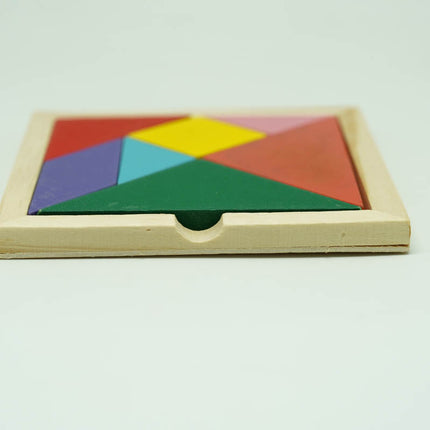 12CM Wooden Tangram Games and Toys One Dollar Only