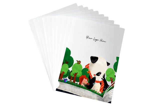 A4 L-Folder with Inner Divider One Dollar Only
