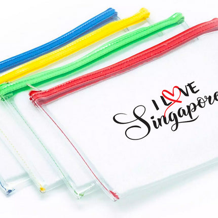Premium Ultra Thick Transparent Zipper Case A5 Cases One Dollar Only