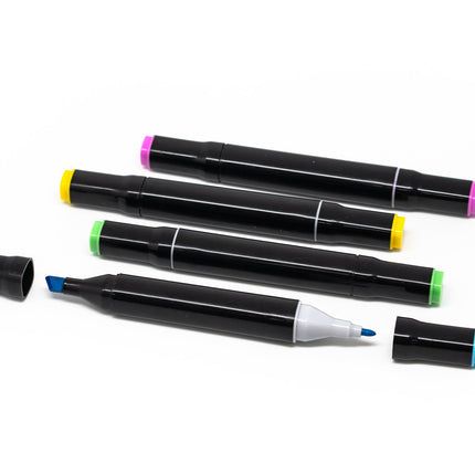 Set Of 4 Dual Tipped Markers Everyday Stationery One Dollar Only