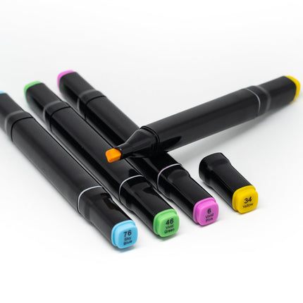 Set Of 4 Dual Tipped Markers Everyday Stationery One Dollar Only