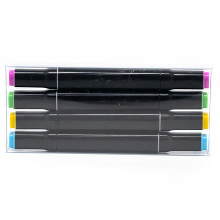 Set Of 4 Dual Tipped Markers Everyday Stationery One Dollar Only