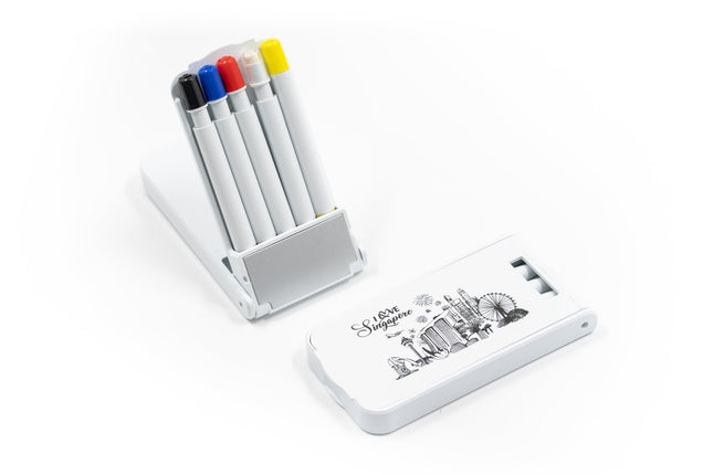 Singapore Design Line Drawing 5 Piece Stationery Set Stationery Set One Dollar Only