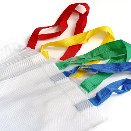 Translucent Mesh Tote Bag With Handle Bags One Dollar Only