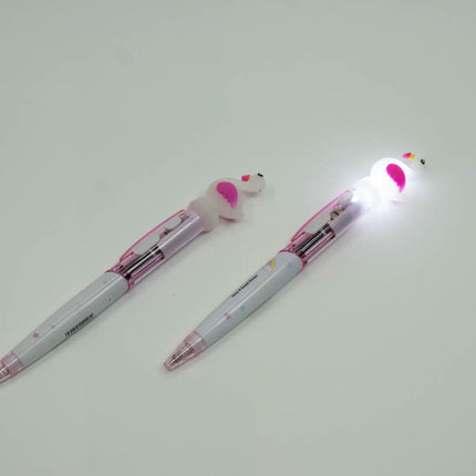 Flamingo Light Up Ballpoint Pen Pens One Dollar Only