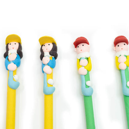 Golf Girl/Boy Design Figurine Pen Pens One Dollar Only