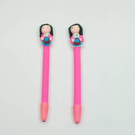 Girl/Boy Design Figurine Pen Pens One Dollar Only