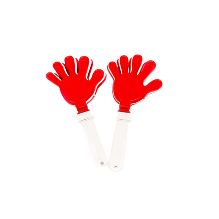 Plastic Hand Clapper Toy Seasonal One Dollar Only
