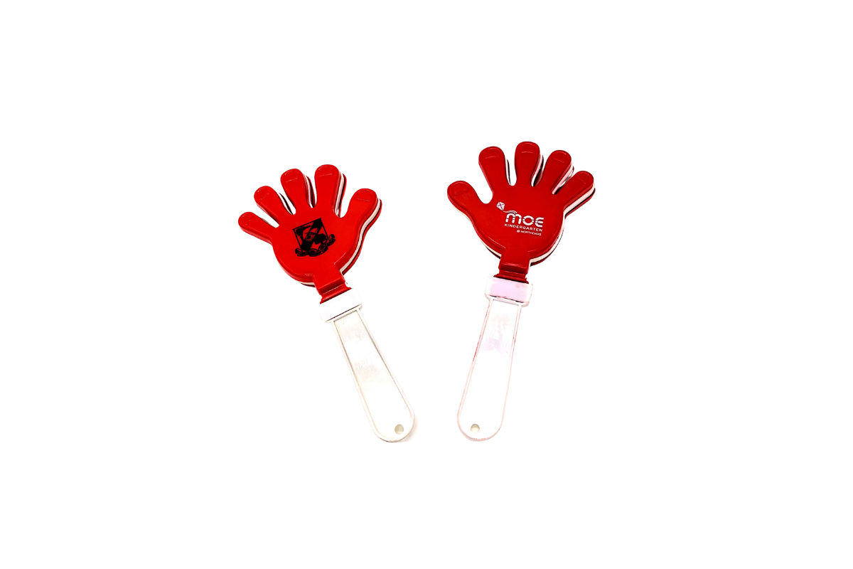 Plastic Hand Clapper Toy Seasonal One Dollar Only