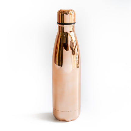Rose Gold Cola Shaped Vacuum Sports Bottle Drinkware One Dollar Only