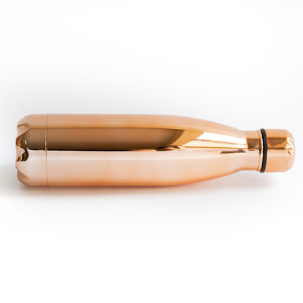 Rose Gold Cola Shaped Vacuum Sports Bottle Drinkware One Dollar Only