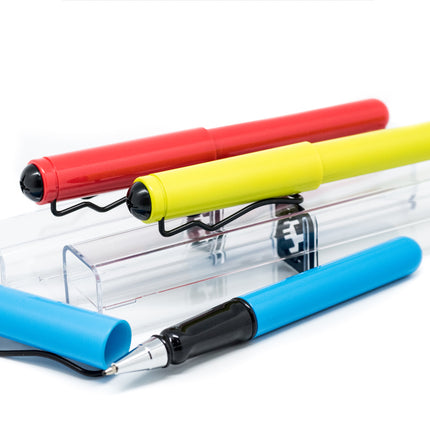 Premium Gel Pen in Clear Gift Case Pens One Dollar Only