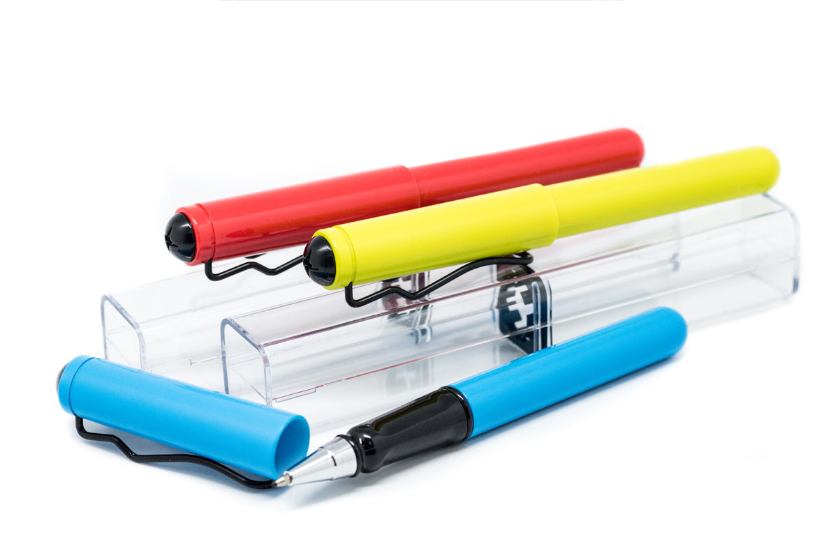 Premium Gel Pen in Clear Gift Case Pens One Dollar Only