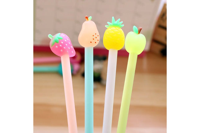 Gel Ink Pen Fruit Theme Pens One Dollar Only