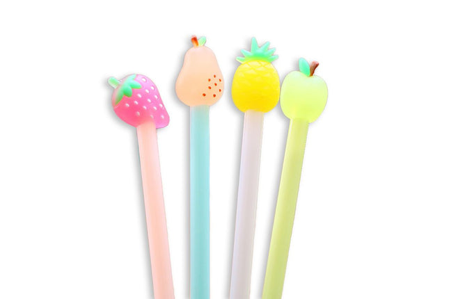 Gel Ink Pen Fruit Theme Pens One Dollar Only