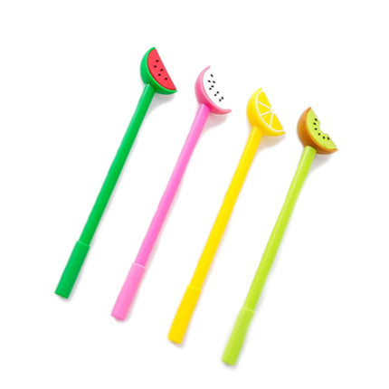 Fruit Slice Design Gel Ink Pen Pens One Dollar Only