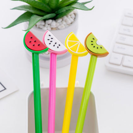 Fruit Slice Design Gel Ink Pen Pens One Dollar Only