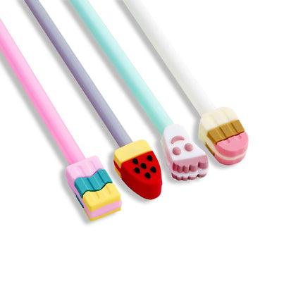 Cute Fruit Design Gel Ink Pen Pens One Dollar Only