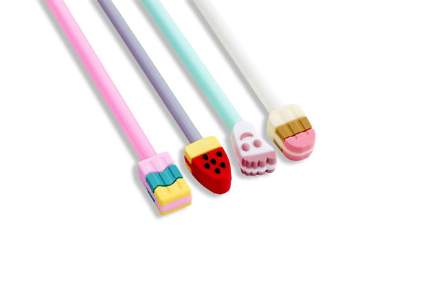Cute Fruit Design Gel Ink Pen Pens One Dollar Only