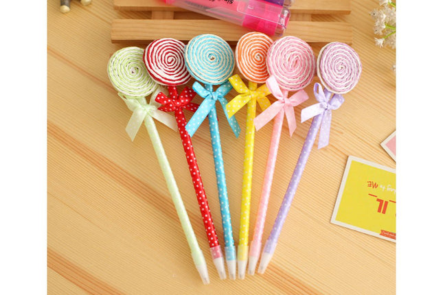 Cute Lollipop Design Ballpoint Pen Pens One Dollar Only