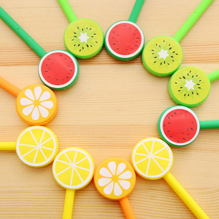 Tropical Fruit Themed Gel Ink Pen Pens One Dollar Only