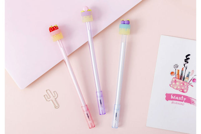 Cake Design Gel Ink Pen Pens One Dollar Only