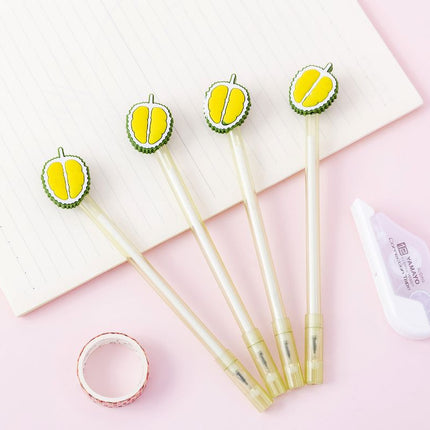 Durian Fruit Design Gel Ink Pen Pens One Dollar Only