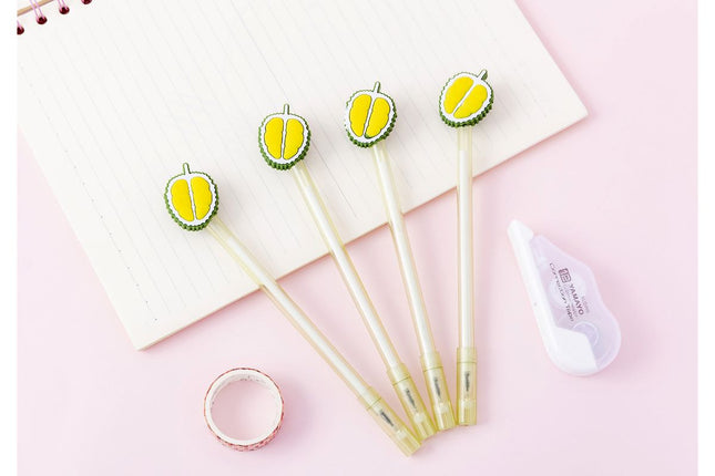 Durian Fruit Design Gel Ink Pen Pens One Dollar Only