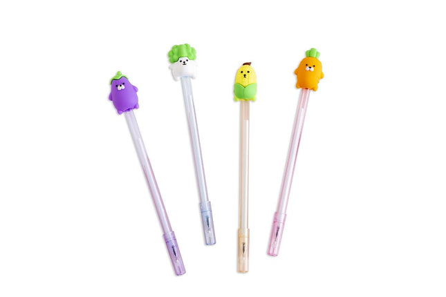 Cute Cartoon Vegetable Design Gel Ink Pen Pens One Dollar Only