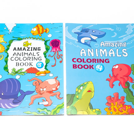 Amazing Animals Colouring Book Colouring Materials One Dollar Only
