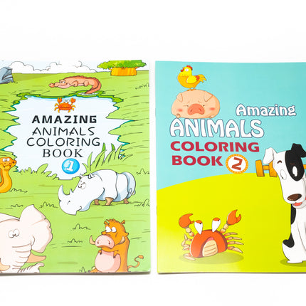 Amazing Animals Colouring Book Colouring Materials One Dollar Only