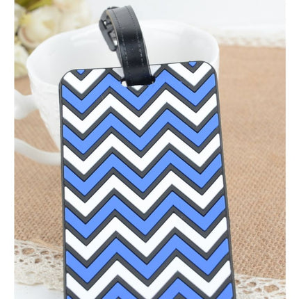Geometric Pattern Chevron Luggage Tag Key Chains One Dollar Only