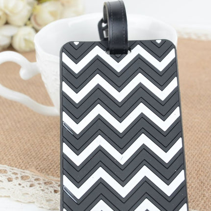 Geometric Pattern Chevron Luggage Tag Key Chains One Dollar Only